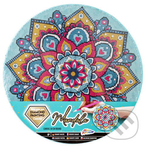 Levně Malování pomocí kamínků 2 (Diamond Painting Mandala)
