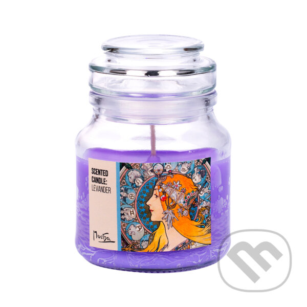 Scented candle: Levander - Mucha - Zodiak (Presco Group). Presco Group, 2023