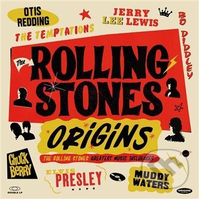 Hudobné CD: The Rolling Stones Origins LP (Hudobné albumy). Hudobné albumy, 2023