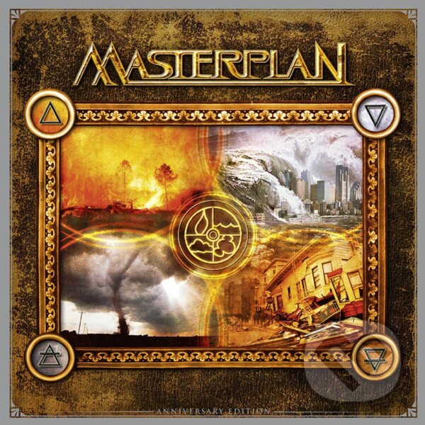 Levně Masterplan: Masterplan / Anniversary CD+DVD (CD+DVD)