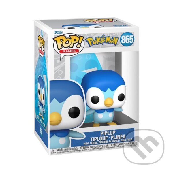 Levně Funko POP Games: Pokemon S10 - Piplup (EMEA)