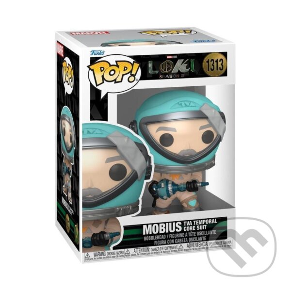 Levně Funko POP Marvel: Loki Season 2 - Mobius (TVA Temporal Core Suit)