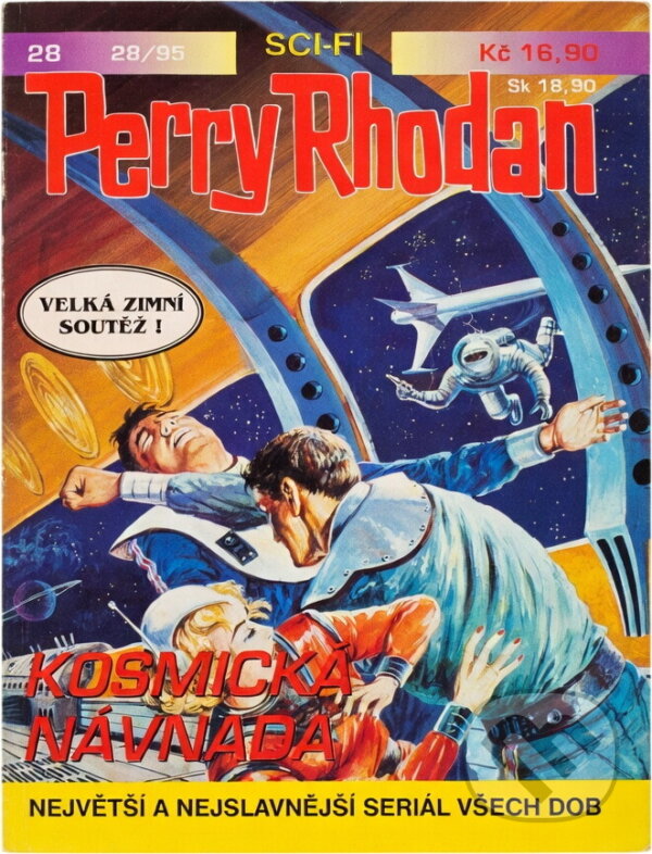 Kniha: Kosmická návnada (K. H. Scheer). Ivo Železný, 1995