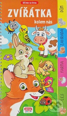 Levně Zvířátka kolem nás - kniha z kategorie Encyklopédie