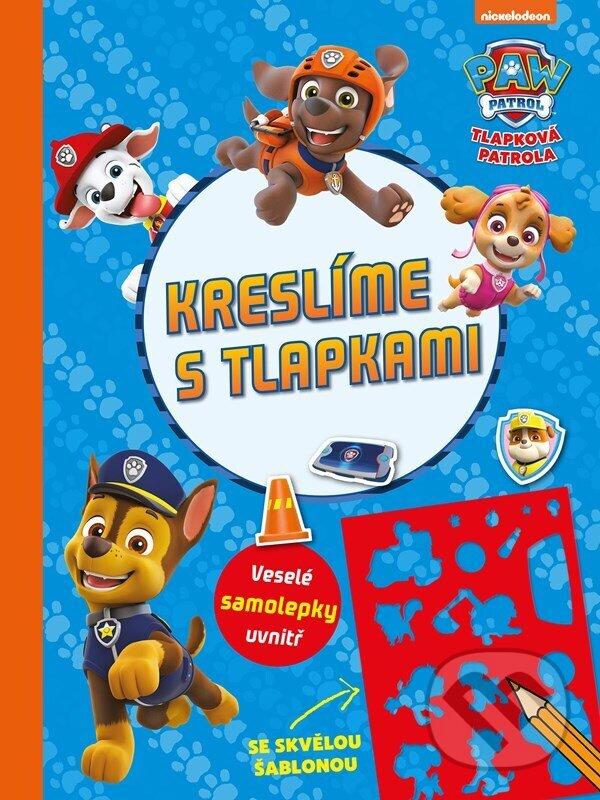 Levně Tlapková patrola - Kreslíme s tlapkami - kniha z kategorie Hravé úlohy