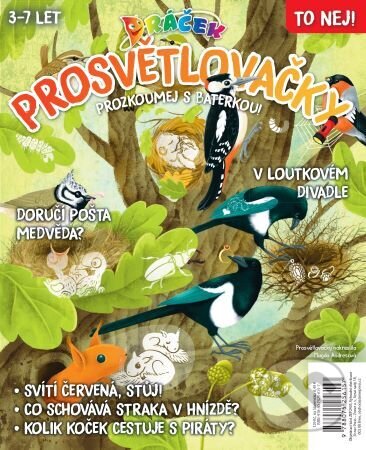 Levně Prosvětlovačky: Ptáčci & to nej! Dráček speciál (Prozkoumej s baterkou!) - kniha z kategorie Naučné knihy