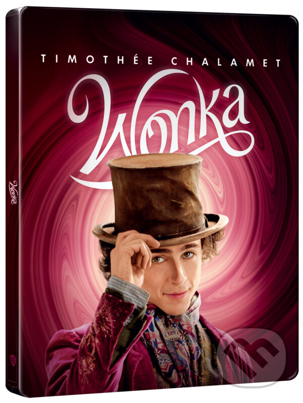 Levně Wonka Steelbook (BD+DVD - motiv Wonka) - Paul King - film z kategorie Rodinné filmy