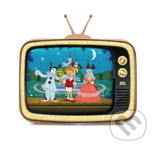 Levně Drevené puzzle Pinocchio - puzzle z kategorie Detské puzzle