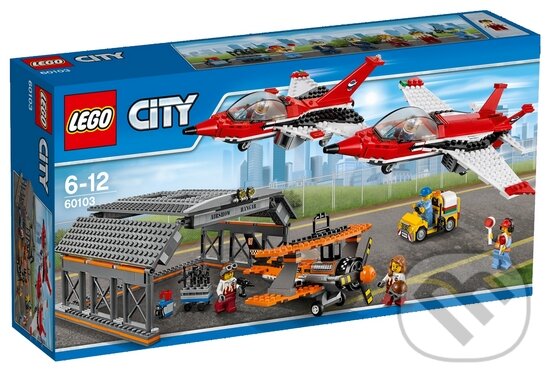 LEGO City 60103 Letiště Letecká show, LEGO, 2016