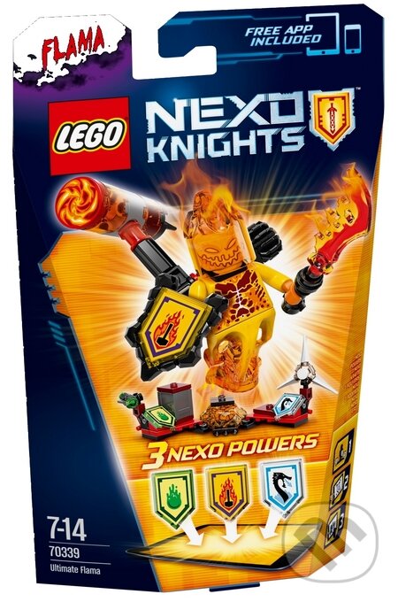 LEGO Nexo Knights 70339 Úžasný Flama, LEGO, 2016