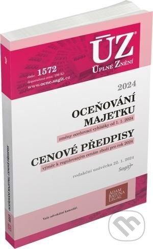 Levně Úplné Znění 1572 Oceňování majetku, Cenové předpisy, 2024 - kniha z kategorie Obchodné právo