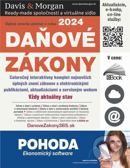 E-kniha: Daňové zákony 2024 SR XXL ProFi (Autorský kolektív). DonauMedia