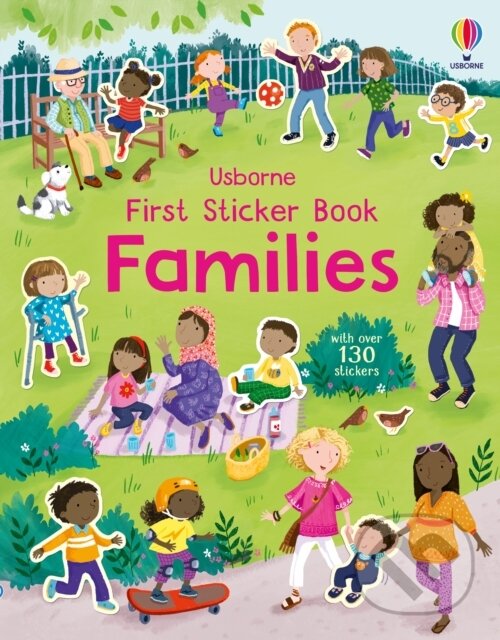 Levně First Sticker Book Families - Holly Bathie, Joanne Partis (ilustrátor) - kniha z kategorie Samolepky