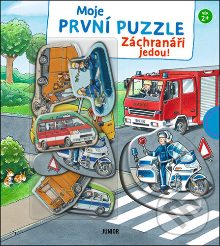Levně Moje první puzzle: Záchranáři jedou! - kniha z kategorie Naučné knihy