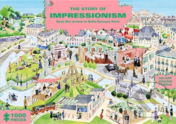 The Story of Impressionism - Marcel George (ilustrátor), Laurence King Publishing, 2018