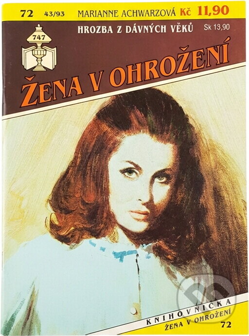 Kniha: Hrozba z dávných věků (Marianne Schwarz). Ivo Železný, 1993