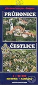 Průhonice, Čestlice - plán obce 1:10000 (Žaket). Žaket, 2002