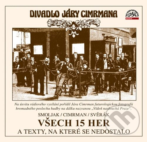Levně Všech 15 her a texty, na které se nedostalo (3CD) - Cimrmana Járy Divadlo - audiokniha z kategorie Dráma a divadelné hry