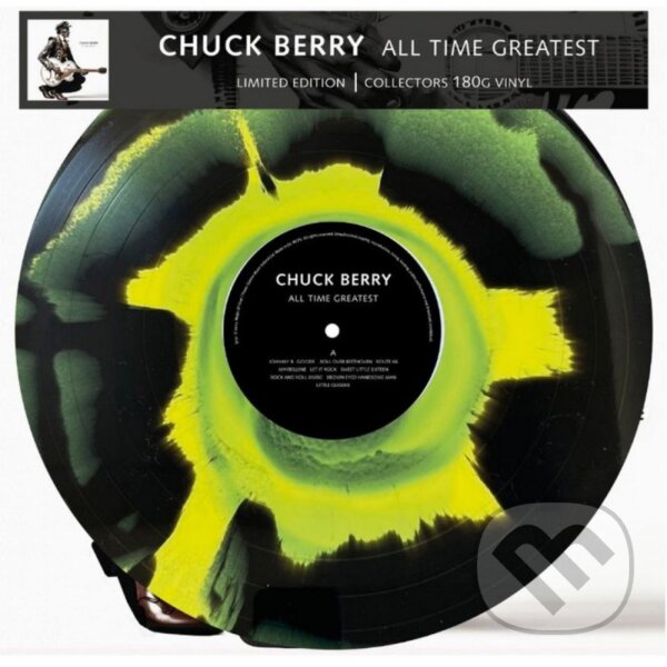 Hudobné CD: Chuck Berry: All Time Greatest (Coloured) LP (Hudobné albumy). Hudobné albumy, 2024