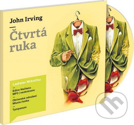 Levně Čtvrtá ruka (2CD (mp3)) - John Irving - audiokniha z kategorie Beletria