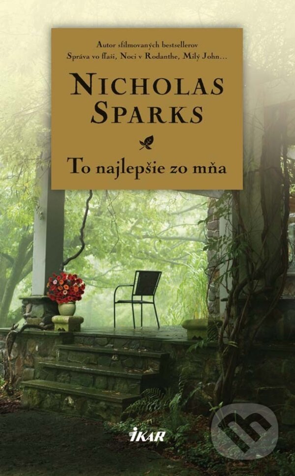 E-kniha: To najlepšie zo mňa (Nicholas Sparks). Ikar, 2014