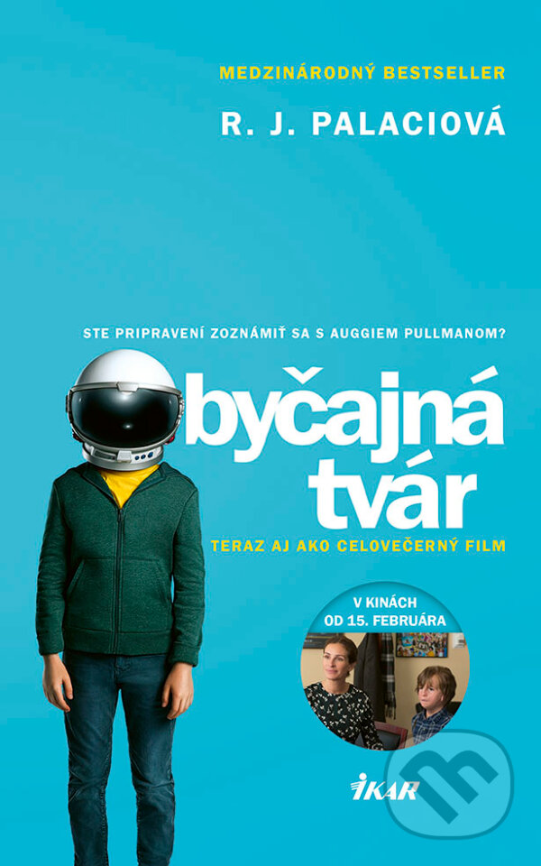 E-kniha: Obyčajná tvár (R.J. Palacio). Ikar, 2013
