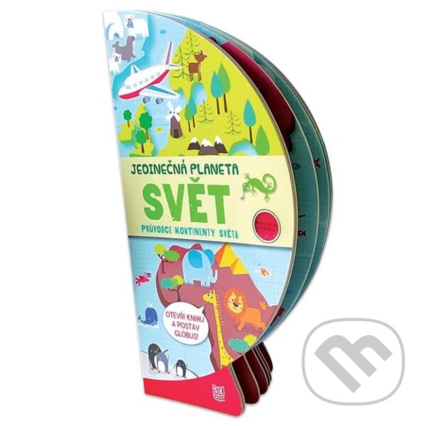 Knížka rozkládací globus - SVĚT
