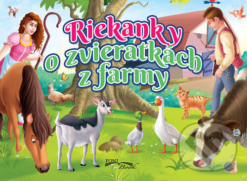 Kniha: Riekanky o zvieratkách z farmy (Foni book)