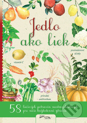 Kniha: Jedlo ako liek (Foni book)