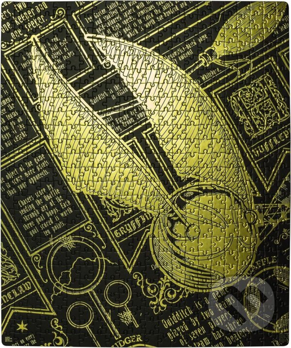 Puzzle Harry Potter: Ohnivá Strela 550 ks, Harry Potter, 2023