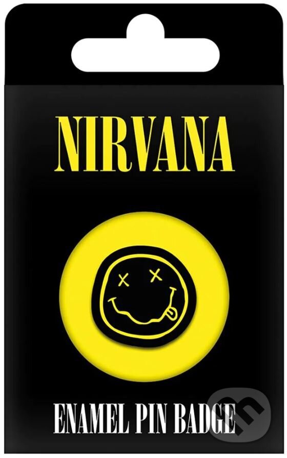 Kovový odznak Nirvana: Smiley (Nirvana). Nirvana, 2023