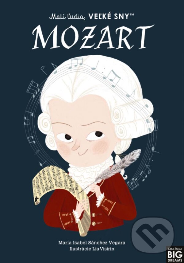 Mozart - Maria Isabel Sánchez Vegara, Lia Visirin (ilustrátor), Slovart, 2024