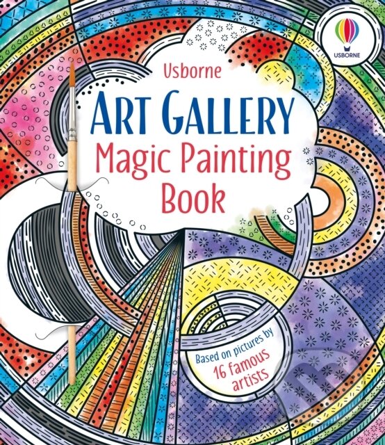 Levně Art Gallery Magic Painting Book - Ashe de Sousa, Ian McNee (ilustrátor) - kniha z kategorie Omaľovávanky