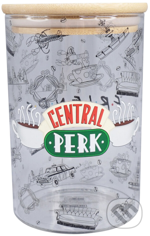 Sklenená dóza Friends: Central Perk (). , 2023
