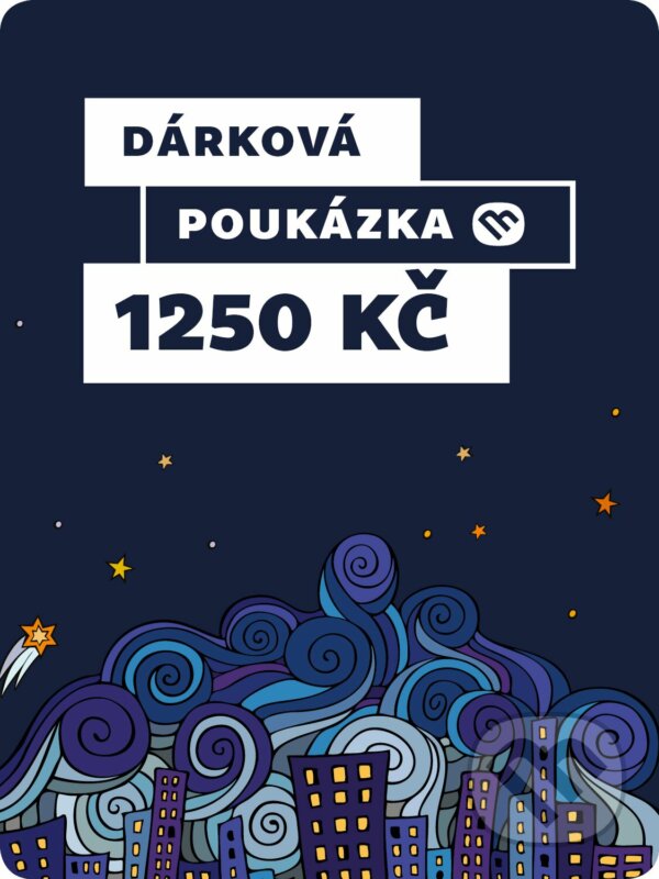 Dárková poukázka - 1250 Kč, Martinus.cz, 2016