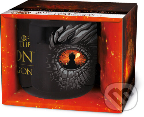 Levně Hrnček keramický - House of Dragon (415 ml)