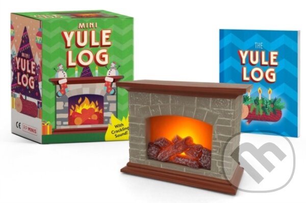 Levně Mini Yule Log (With crackling sound!)