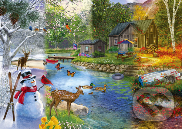 Levně Prechod sezón - puzzle z kategorie Ostatné