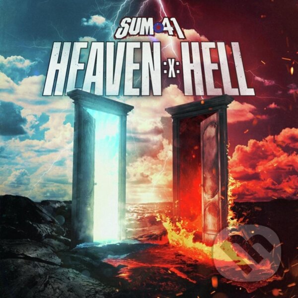 Levně Sum 41: Heaven:x: hell (Black & Red Quad with Blue Splatter) LP
