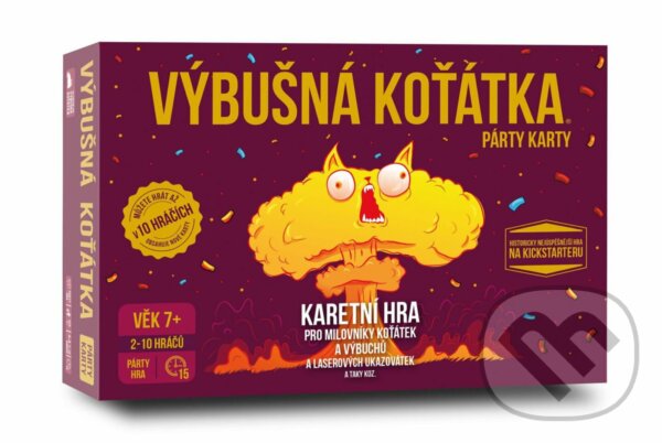 Levně Výbušná koťátka: Párty karty - hra z kategorie Karty