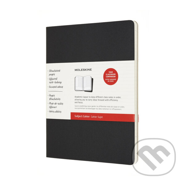 Levně Moleskine - sada 2 plánovacích zošitov Cahier (čierny a hnedý)