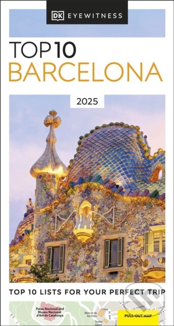 Kniha: Top 10 Barcelona (Dorling Kindersley). Dorling Kindersley, 2024