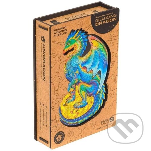 Levně Drak (UNIDRAGON drevené puzzle) - puzzle z kategorie Ostatné