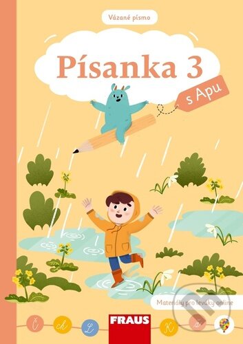 Levně Písanka 1/3 s Apu pro ZŠ (vázané písmo) - kniha z kategorie 1. stupeň