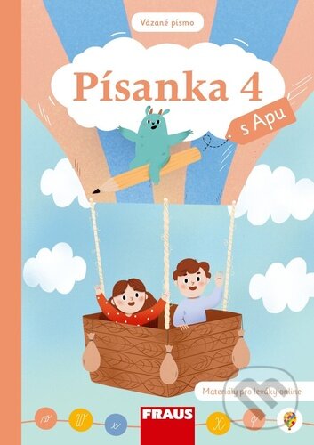 Levně Písanka 1/4 s Apu pro ZŠ (vázané písmo) - kniha z kategorie 1. stupeň