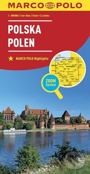 Levně Polska / Polen / Poland / Pologne (1:800 000)