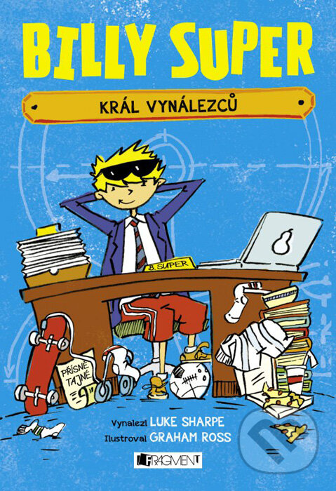 Kniha: Luke Sharpe: Král vynálezců (Luke Sharpe)