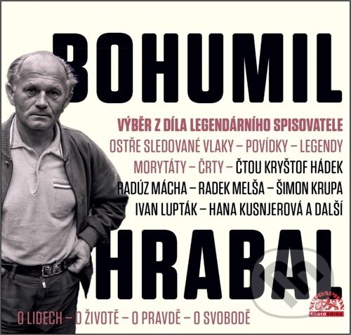 Levně Výběr z díla legendárního spisovatele - Bohumil Hrabal - audiokniha z kategorie Umenie, dizajn a architektúra