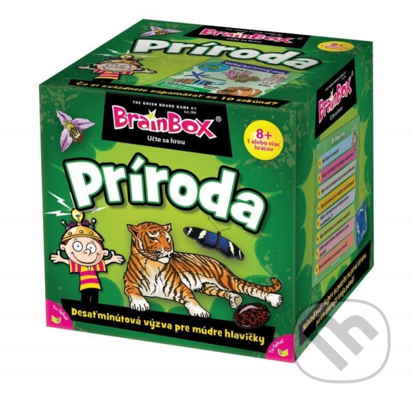 Spoločenská hra: Brainbox - príroda (GreenBoardGames). GreenBoardGames, 2020