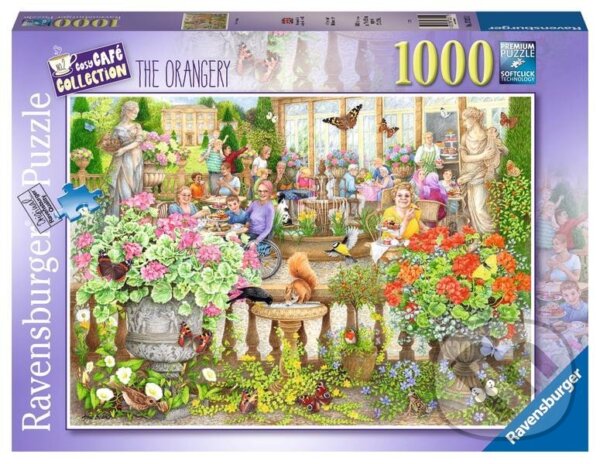 Puzzle: Kavárna v oranžerii (Ravensburger)